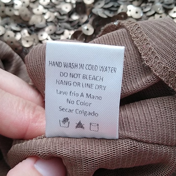 Amber Blue Sequin Dress - Picture 7 of 7